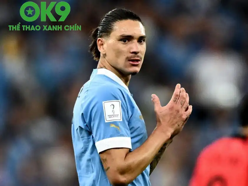 Nunez vẫn sẽ là tiền đạo chủ lực của Uruguay bất chấp việc chuyển sang thi đấu tại Saudi Pro League (Ảnh: Goal) Nunez vẫn sẽ là tiền đạo chủ lực của Uruguay bất chấp việc chuyển sang thi đấu tại Saudi Pro League (Ảnh: Goal)