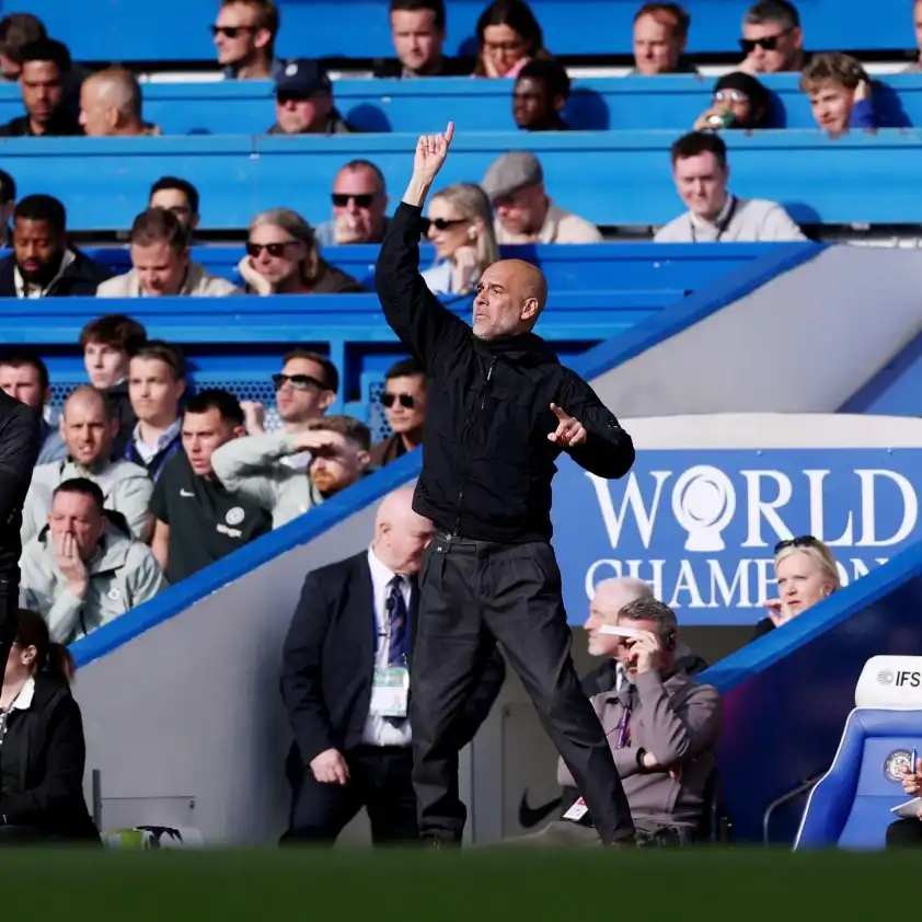 Pep Guardiola đã chia sẻ sau chiến thắng (Ảnh: GOAL)